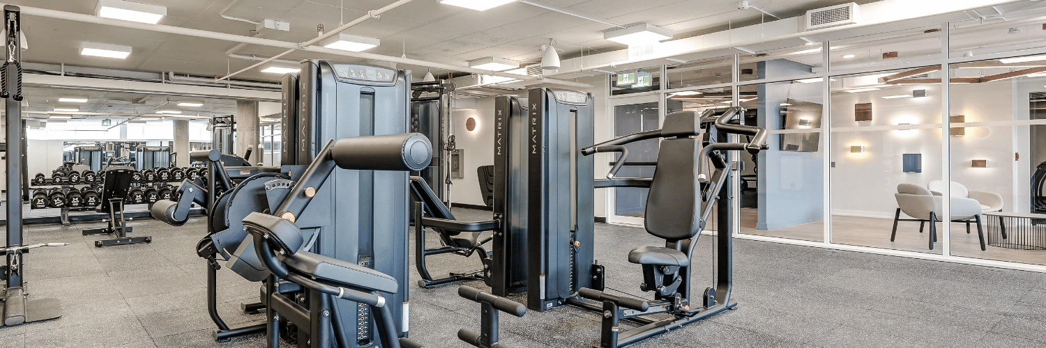Fitness Centre at The Pavilion, located at The Towns at York Mills & Leslie.